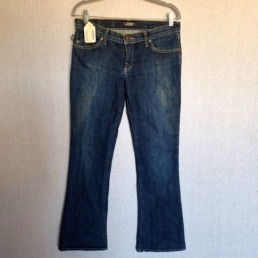 NWT Rock & Republic Bootcut Stretch Maxm Wash Size 30/30.5 Western Cowgirl Casua